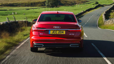 Audi A6 - rear action
