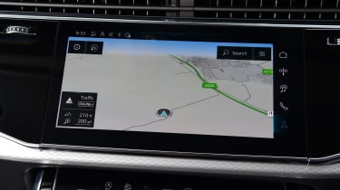 Audi Q8 - infotainment screen