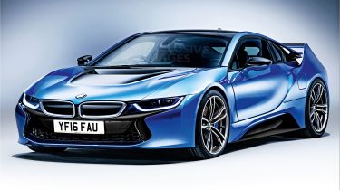 BMW i8M rendering