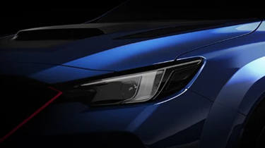 New Subaru Performance B-STI teaser - front