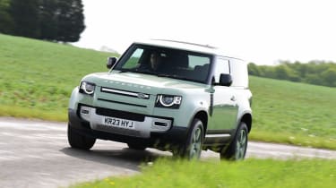 Land Rover Defender 75th Limited Edition - front cornering