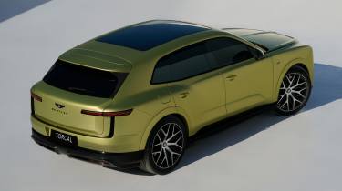 Bentley Torcal - rear green