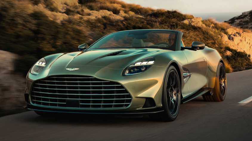 Aston Martin Vanquish Volante - спереди