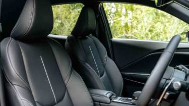 Lexus LBX - front seats