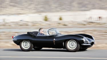 1957 Jaguar XKSS - side