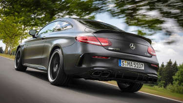 Mercedes-AMG C 63 S Coupe - rear tracking