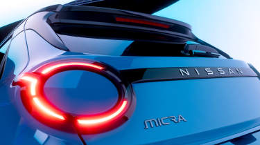 Nissan Micra - rear light