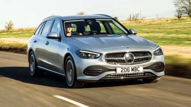 Mercedes C-Class Estate - front tracking