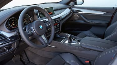 New BMW X6 M50d 2014 interior
