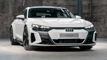 Audi e-tron GT - white front