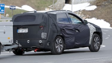 2024 Hyundai tucson (camouflaged) - rear action