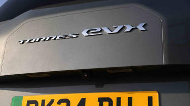 KGM Torres EVX - &#039;Torres EVX&#039; tailgate badge