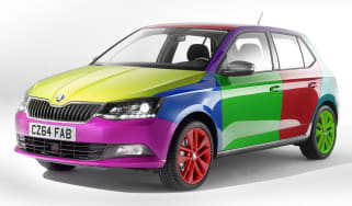 Skoda Colour Concept system april fool