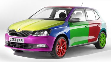 Skoda Colour Concept system april fool