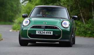 New 2024 MINI Cooper S - front cornering 