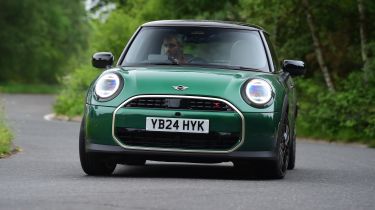 New 2024 MINI Cooper S - front cornering 