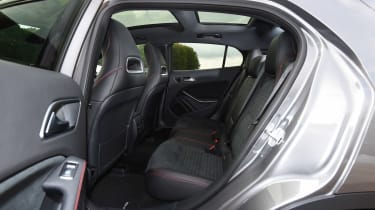 Mercedes GLA - rear seats 2