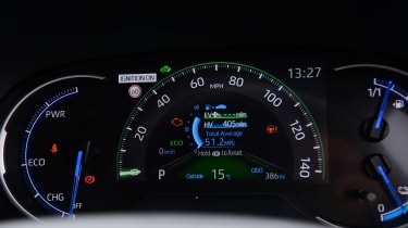 Toyota RAV4 long termer - second report dials
