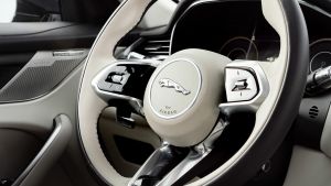 Jaguar F-Pace PHEV - steering wheel