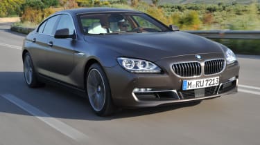 BMW 6 Series Gran Coupe front tracking