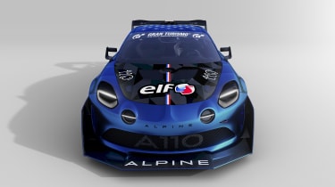 Alpine A110 Pikes Peak - front static