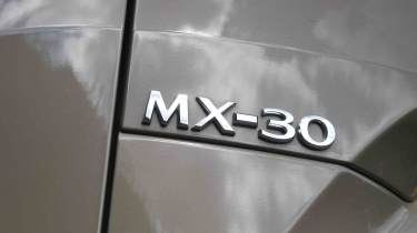 Mazda MX-30 R-EV - MX-30 badge detail