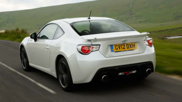 Toyota GT 86 rear action