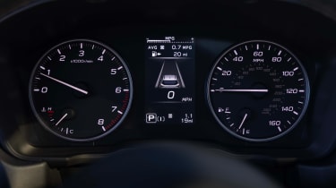 Subaru Forester - dials