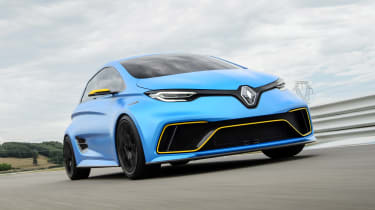 Renault ZOE E-Sport concept - front action