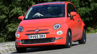 Fiat 500 - front cornering