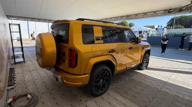Denza Bao 5 rear Goodwood