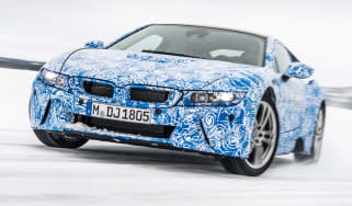 BMW i8 front corner