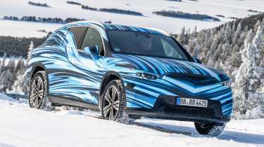 Mercedes GLC prototype - front action