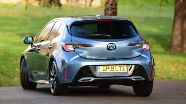 Toyota Corolla hybrid Long term - rear