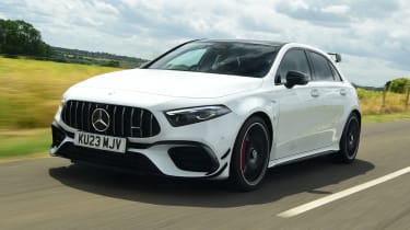 Mercedes-AMG A45 S - front tracking