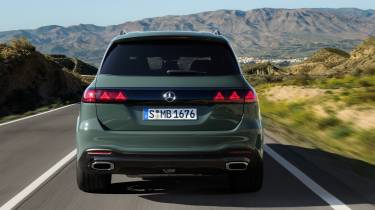 Mercedes GLS facelift - full rear