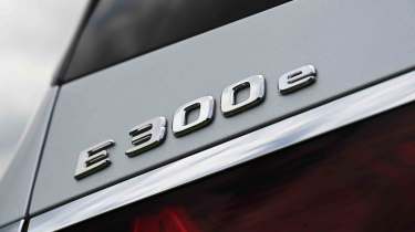 Mercedes E-Class Estate -  &#039;E 300 e&#039; badge detail