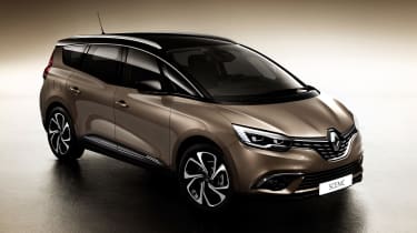 New Renault Grand Scenic 2016 - front quarter