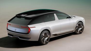 Skoda Vision O - rear above