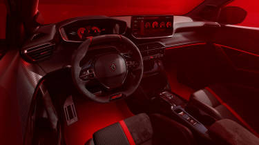 Peugeot E-208 GTi - dash