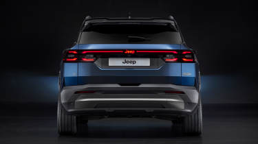 Jeep Compass - rear blue