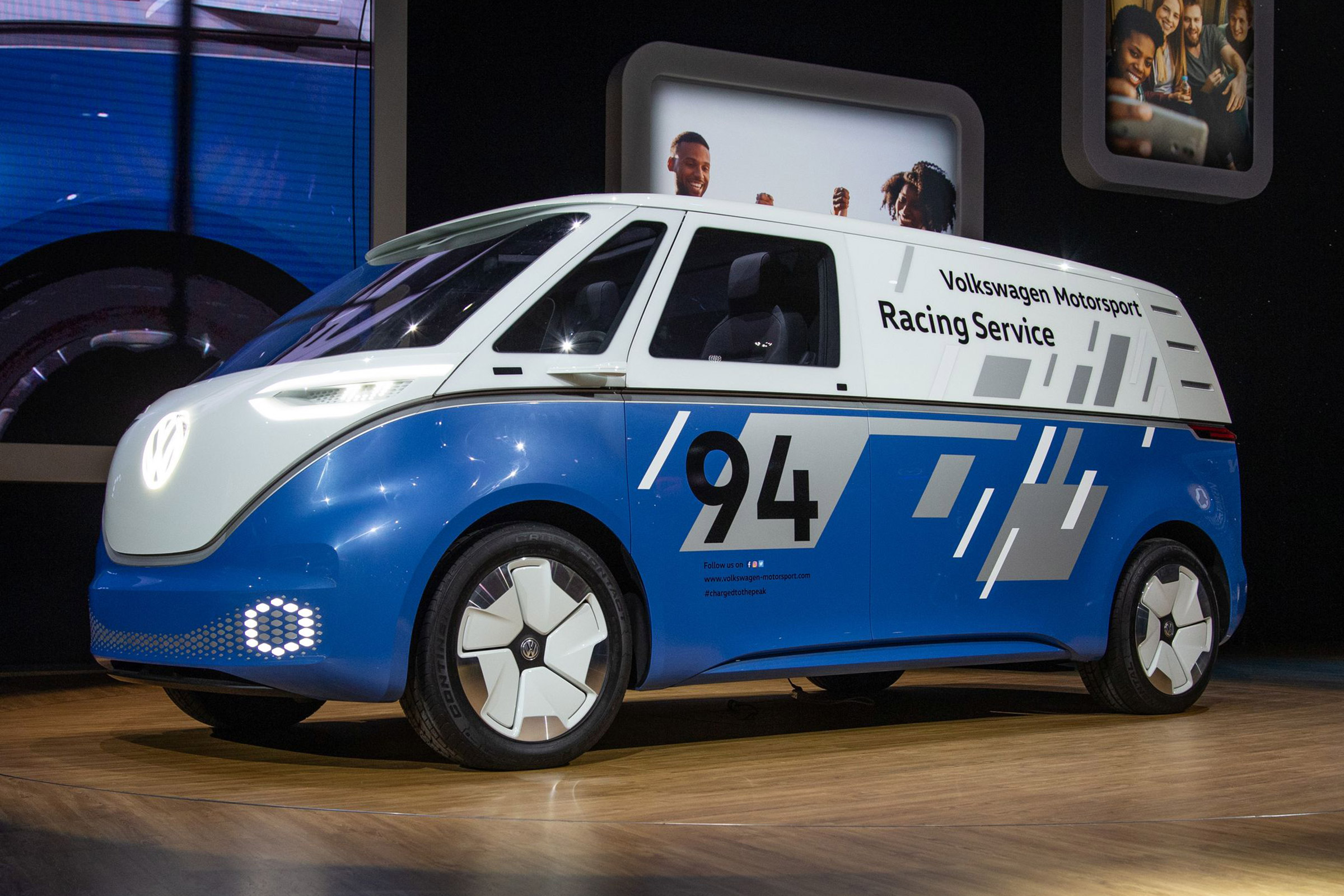 VW I.D. Buzz Cargo electric van concept 