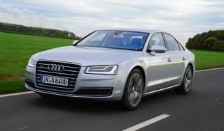 Audi A8 front action