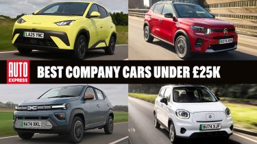 Best company cars under £25k - header image