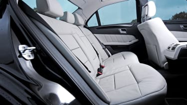 Mercedes E300 Hybrid rear seats