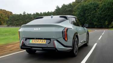 Kia EV4 Fastback tracking