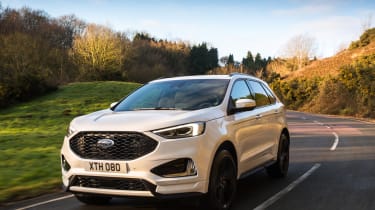 Ford Edge facelift 2018 tracking front