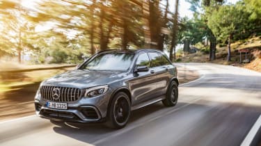 Mercedes-AMG GLC 63 front tracking