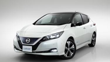 New Nissan Leaf - front static