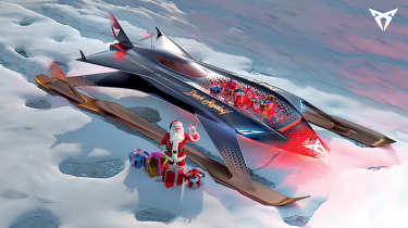 Cupra Santa&#039;s sleigh